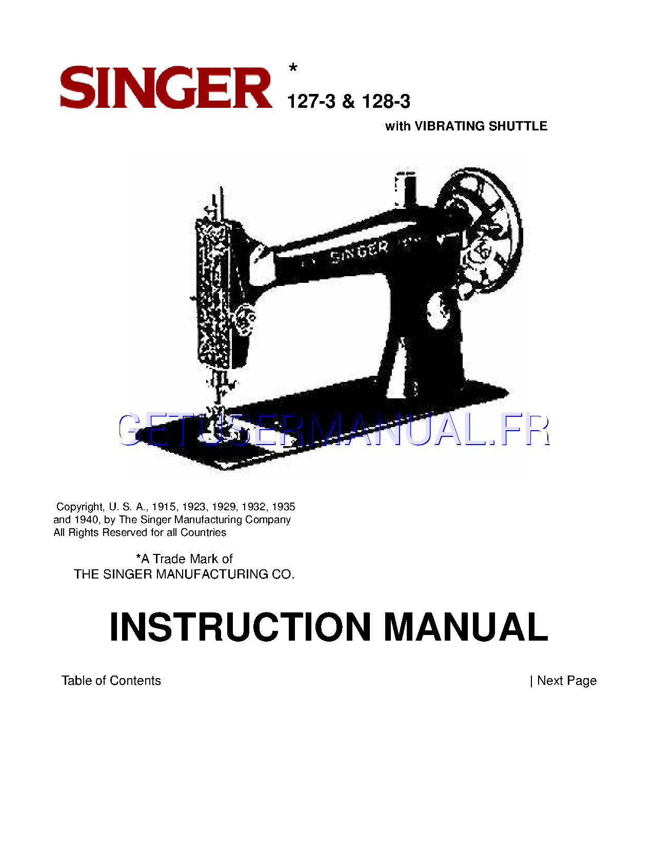maquina de coser singer 63 manual
